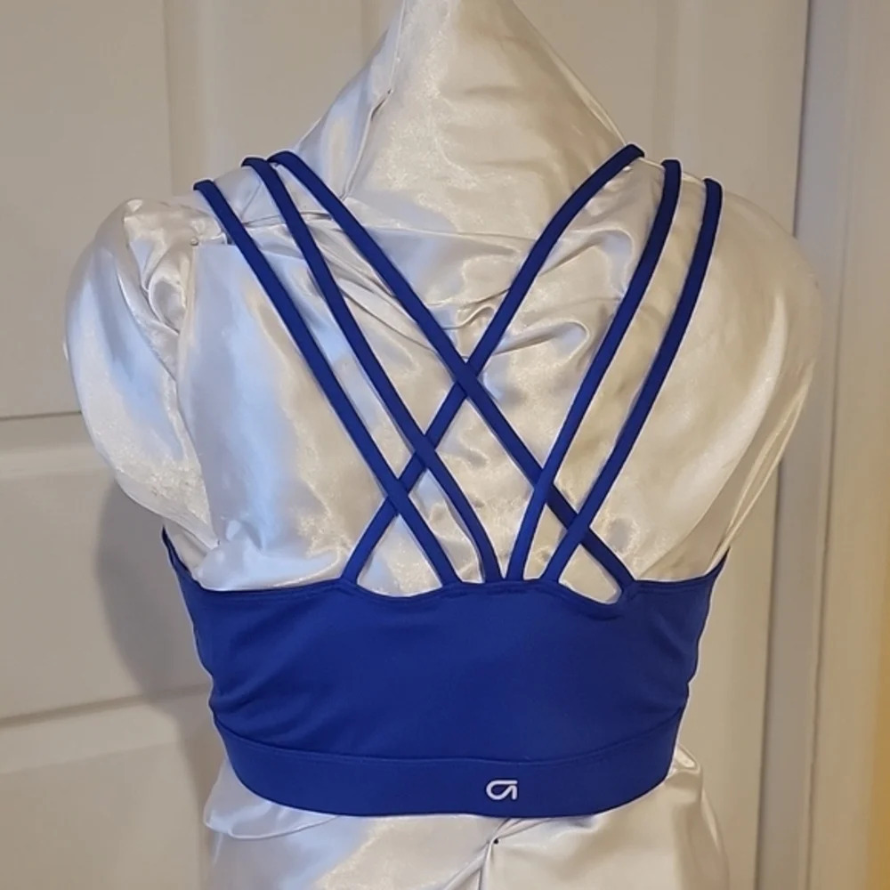 GAPFIT GAP BLUE SPORTS BRA (sz lg) - Picture 2 of 4